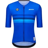 Santini Uci World Champion Italy 2025 Kurzarm-radtrikot