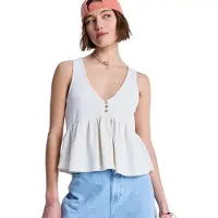 Roxy New Serenity Ärmelloses V-ausschnitt-t-shirt