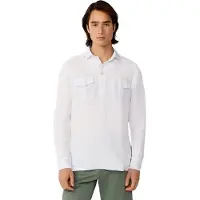 Hackett Heritage Linen Langarmhemd