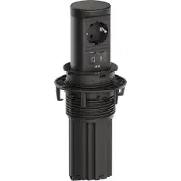 Bachmann BM0020575 ELEVATOR 2 1xCEE7/3 1xUSB C/C 45W RAL9005 2,0 m AEH