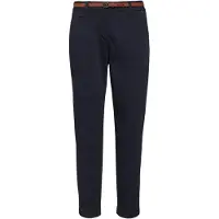 Comma Chinohose mit Gürtel und Stretch