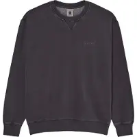 Element Sweatshirt "Lowcase Pigment", Herren, Gr. XL, schwarz (off schwarz), Obermaterial: 50% Baumwolle, 30% Baumwolle, 20% Polyester., Sweatshirts Sweatshirt