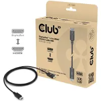 Club 3D CLUB3D CAC-1083, 2 m, HDMI Typ D (Mikrofon), Stecker, Stecker, 4096 x 2160 Pixel, Schwarz
