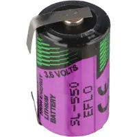 Sonnenschein Batterien Tadiran LTC SL-550/T, Herst.Nr: 1110550200 mit Lötfahnen U-Form