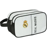Safta Real Madrid First Kit 24/25 With Two Zippers Kulturbeutel