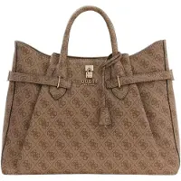 GUESS Umhängetasche Handtasche Latte Logo