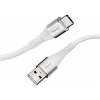 Intenso A315C USB-C Lade-/Datenkabel, 1,5m, Schnellladen bis 60 Watt, weiß, 1,5 m, USB A, USB C, 0,48 Gbit/s, Weiß