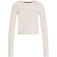Adidas Langarmshirt Camiseta adi365 Running Essentials manga larga beige mujer für Damen