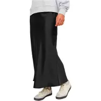 JJXX Kimmie Satin Midi Langer Rock