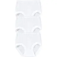 Speidel Taillenslip "Nora", Damen, Gr. 52, weiß, Obermaterial: 100% Baumwolle, unifarben, körpernah, Unterhosen Taillenslip, elastisch, basic, ohne Schadstoffe, ohne Einschneiden, Baumwolle, Topseller