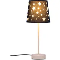 Konsimo Tischlampe "TATI", Blau, Metall
