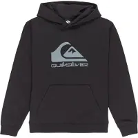 Quiksilver - Kid's Comp Logo Hoodie - Hoodie Gr 128/134 schwarz/grau