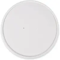 Nature Star Deckel für Einweg-Suppenbecher, 15 cm, weiß 418115