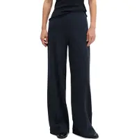 Marc O'Polo Jerseyhose , Damen, Gr. 32, N-Gr, martime blau, Jersey, Obermaterial: 70% Viskose, 25% Polyamid, 5% Elasthan, weit lang, Hosen Jerseyhose, MODEL MARGO WIDE - COMFORT JERSEY, mid waist