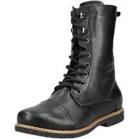 Andrea conti Damenschuhe Schnürstiefel Schwarz Freizeit