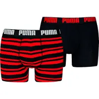 Puma Boxershorts "MEN EVERYDAY PLACED LOGO BOXERS 2P" mit Logo Webbund