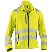 Kübler REFLECTIQ Fleecejacke PSA 2 warngelb 4XL - 1407 8339-34-4XL - warngelb