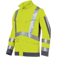 Kübler Jacke PROTECTIQ HIGH VIS ARC1 PSA 3 warngelb/anthrazit Form 1393 Größe 110
