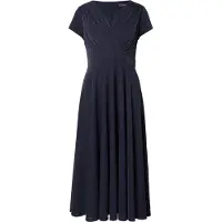Vera Mont Cocktailkleid "Cocktailkleid im Glitzer-Look", Damen, Gr. 48, EURO, blau (night sky), Obermaterial: 92% Polyamid PA. 5% Polyester PES. 3% Elasthan EL., Kleider Cocktailkleid