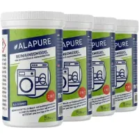 Alapure Reinigungsmittel Waschmaschine Geeignet für Gaggenau 00312518 / 00311928 (4x200g)