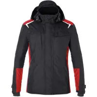 Kübler Bodyforce Wetterjacke PSA 2 schwarz/mittelrot Gr. XL