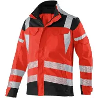 Kuebler KÜBLER REFLECTIQ Jacke PSA 2 warnrot/schwarz 110 - 1207 8341-5499-110 - warnrot/schwarz