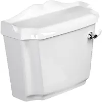 Hak ANTIK WC Spülkasten inklusive Spülmechanismus, Weiß