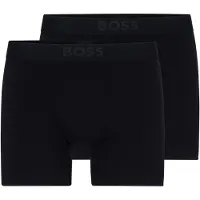 BOSS Boxer "Boxer 2P UltraSoft" Packung, 2 Stk. mit tonalem Logo-Elastikbund