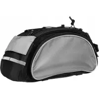 ISO Fahrradtasche Schwarz und grau 14096