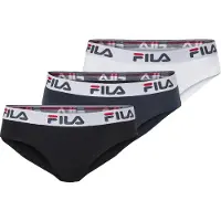 FILA Slip "JUNIOR GIRL SLIP", Jungen, Gr. 146/152, schwarz (schwarz, weiß navy), Obermaterial: 95% Baumwolle, 5% Elasthan, unifarben, normal, Unterhosen Slip, mit reibungsarmen Nähten