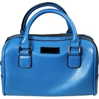 Akzent Damen Handtasche Blau
