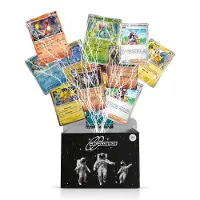 The Pokemon Company Pokémon Karten Set Deutsch – 30 Karten inkl. 4 Holo + 100 Kartenhüllen