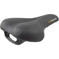 M-Wave 250561, Fahrradsattel, Stadt, Grau, Einfarbig, 20,7 cm, 26,5 cm