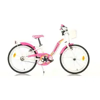 Dino Bikes Unicorn 20´´ Fahrrad Rosa 7 Years Junge Rosa 7 Years
