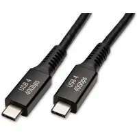 Captiva USB-Kabel "Kabel USB Kabel C-Stecker C-Stecker schwarz 1m USB-C auf USB-C 240W", schwarz, B:12cm H:1,2cm T:12cm, Kabel, USB-Kabel