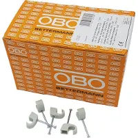 OBO Bettermann Haft-Clip 2026 35 LGR SP Nagelschellen 7-12mm 200 Stück 2228440