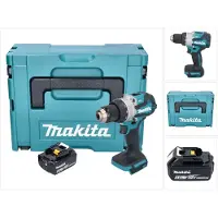 Makita DDF 489 G1J Akku Bohrschrauber 18 V 73 Nm Brushless + 1x Akku 6,0 Ah + Makpac - ohne Ladegerät