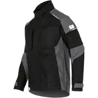 Kübler ACTIVIQ cotton+ Jacke schwarz/anthrazit 4XL - 1250 3421-9997-4XL - schwarz/anthrazit