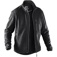 Kübler Fleecejacke schwarz 4XL - 1242 5369-99-4XL - schwarz