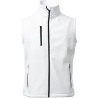 Payper Ergonomische ärmellose Doppel-Lagen-Weste GLASGOW - S - Weiß - - 001363035500000S