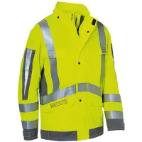 Kübler PROTECTIQ HIGH VIS Wetterjacke arc2 PSA 3 warngelb/anthrazit XS - 1395 8430-3497-XS - warngelb/anthrazit