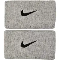 Nike - Armband, Doppelbreit (2er-Pack) PP13323 (Einheitsgröße) (Grau)