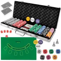 MT MALATEC Poker - Set mit 500 Chips im Koffer HQ 23529