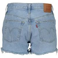 Levi's Damen Jeans 501 Original Short Mid S - Lichtblauw - Größe 32