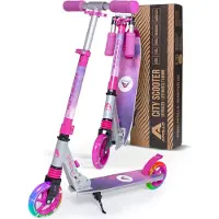 Apollo 145mm City Scooter "Skyracer" mit Federung, klappbar und höhenverstellbar