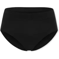 Schiesser Retro Pants "Unique Cotton", Damen, Gr. 38, schwarz, Obermaterial: 90% Baumwolle, 10% Elasthan, unifarben, körpernah, Unterhosen Retro Pants