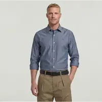G-Star The Hendrik Slim Fit Langarmhemd