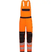 Portwest Côte à Bretelles Pw3 Modaflame Hvo Fr - Größe M - Orange/schwarz -