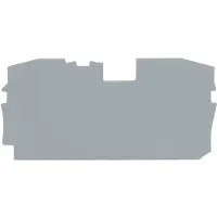 Wago TopJob S Ende Und Zwischenplatte Grau 1mm - 2010-1291 [20 Stück]