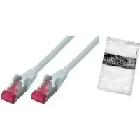 Shiverpeaks Patchkabel cat6A S/FTP PIMF Halogenfrei weiß 10m
